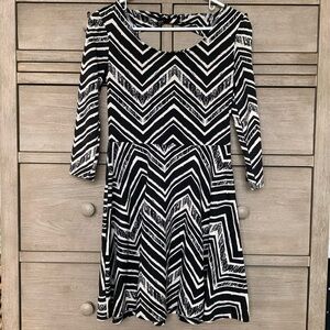 Xhilaration Chevron Dress
